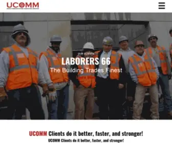 Ucommworks.com(UCOMM Media Group) Screenshot