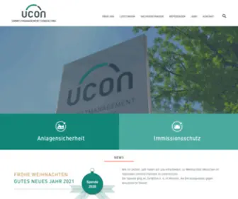 Ucon-GMBH.de(UCON Umweltmanagement Consulting) Screenshot