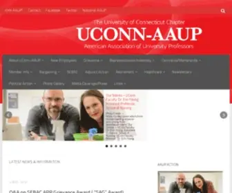 Uconnaaup.org(The University of Connecticut Chapter of the American Association of University Professors) Screenshot