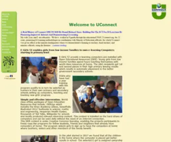 Uconnect.org(Uganda) Screenshot