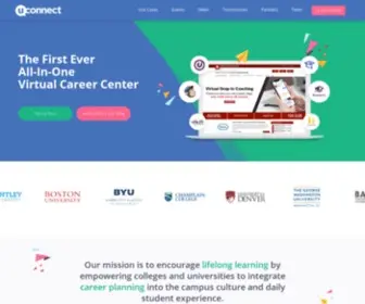 Uconnectlabs.com(Student Success for the Next Generation of Higher Education) Screenshot