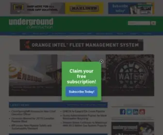 Ucononline.com(Underground Construction) Screenshot