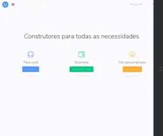 Ucoz.com.br(Construtor de sites grátis) Screenshot