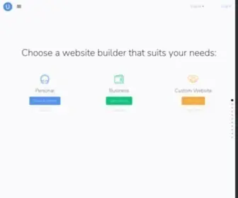 Ucoz.com(Free Website Builder) Screenshot
