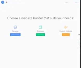 Ucoz.kz(Бесплатный конструктор сайтов) Screenshot