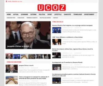 Ucoz.ro(Stirile zilei de azi) Screenshot