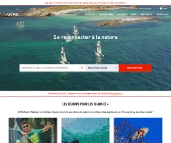 Ucpa-Vacances.com(UCPA) Screenshot