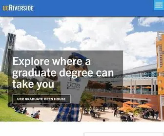 UCR.edu(UC Riverside) Screenshot