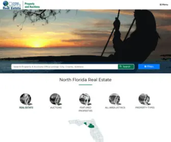 Ucrepropertyandauctions.com(North Florida Real Estate) Screenshot