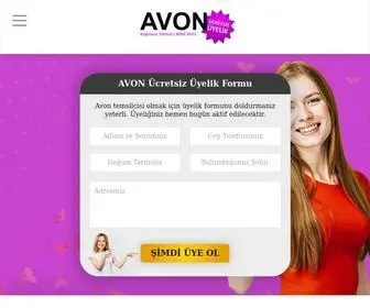 Ucretsizuyeformu.com(Avon) Screenshot