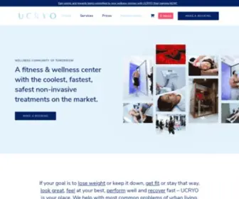 Ucryowellness.com(Fitness & Wellness Center In Dubai) Screenshot