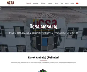 Ucsaambalaj.com(Üçsa Ambalaj Fabrikası) Screenshot