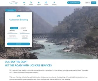 Ucscab.com(Uttarakand Cab Service) Screenshot