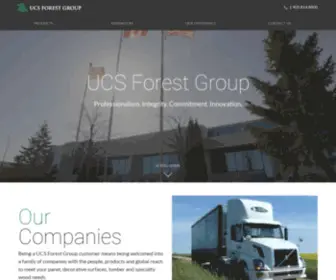 Ucsforestgroup.com(UCS Forest Group) Screenshot