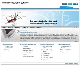 UCSNGP.com(Unique Consultancy) Screenshot