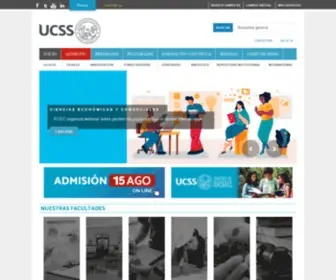 UCSS.edu.pe(Universidad Católica Sedes Sapientiae) Screenshot