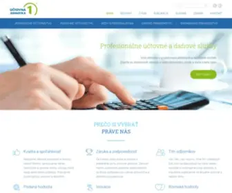 Uctovnajednotka.sk(Vedenie účtovníctva a daňové poradenstvo) Screenshot