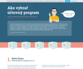 Uctovny-Program.com(účtovný program) Screenshot