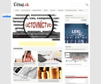 Uctuj.sk(Všetko o účtovaní na jednom mieste) Screenshot