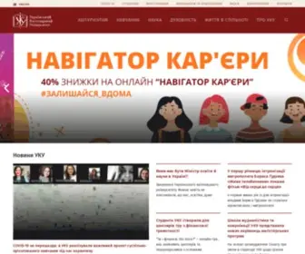 Ucu.edu.ua(Український) Screenshot