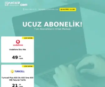 Ucuzabonelik.com(Ucuz Abonelik) Screenshot