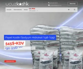 Ucuzkostik.com(Sodyum Hidroksit) Screenshot