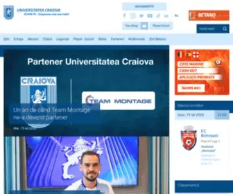UCV1948.ro(Site-ul oficial al clubului Universitatea Craiova. ECHIPA TA) Screenshot