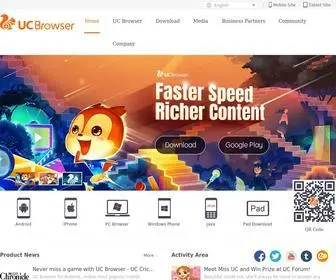 Ucweb.com(UC Browser) Screenshot