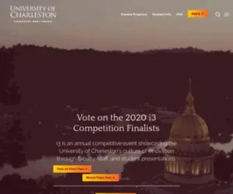 UCWV.edu(University of Charleston) Screenshot
