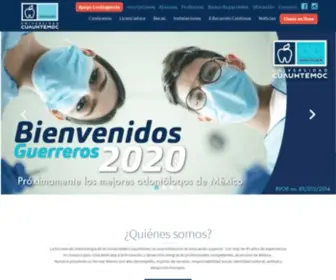 UCX.mx(Universidad Cuauhtémoc) Screenshot