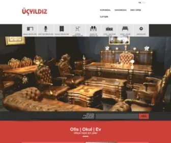 Ucyildiz.com.tr(Üçyıldız Ofis Mobilyaları) Screenshot