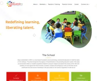 Udaanschools.in(Chain of Pre School) Screenshot