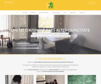 Udac.cat(Unitat d'atenció a altes capacitats intel) Screenshot