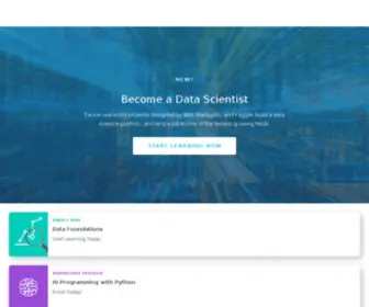 Udacity.org(Advance Your Career) Screenshot