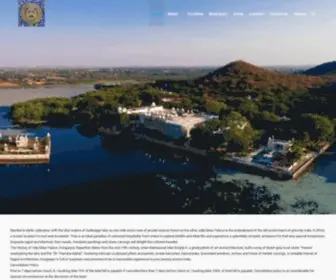 Udaibilaspalace.com(A Heritage Hotel Near Udaipur) Screenshot