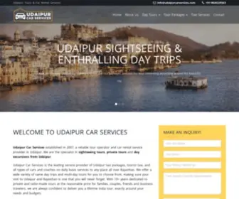 Udaipurcarservices.com(Udaipur Car Rental Services) Screenshot