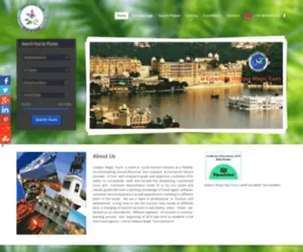 Udaipurmagic.com(Udaipur Guide) Screenshot