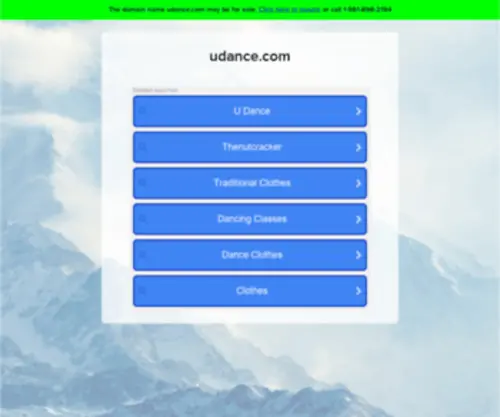 Udance.com(Udance Records) Screenshot