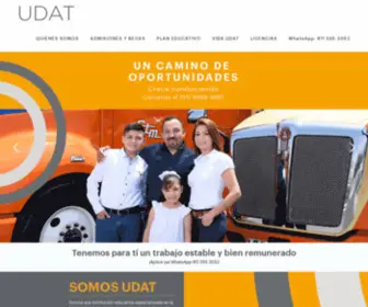 Udat.com.mx(Un Camino de Oportunidades) Screenshot