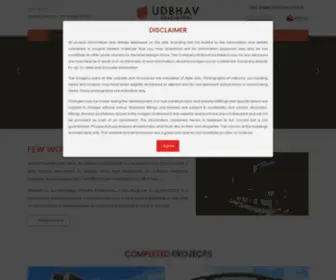 Udbhavdevelopers.com(Udbhav Developers) Screenshot