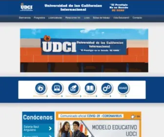 UDC.edu.mx(Home One) Screenshot