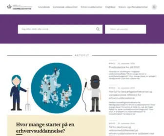 Uddannelsesstatistik.dk(Børne) Screenshot