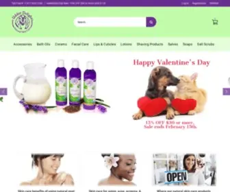 Udderdelight.com(Udder Delight Natural Skincare) Screenshot