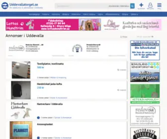 Uddevallatorget.se(Annonsera gratis på) Screenshot
