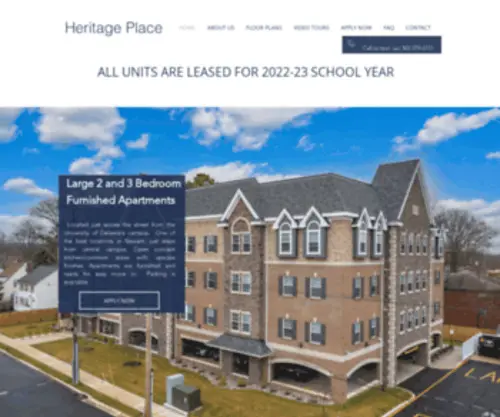 Udelapartments.com(Heritage Place) Screenshot