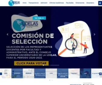 Udelas.ac.pa(Universidad Especializada de las Am) Screenshot