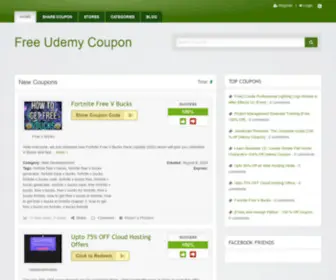 Udemycoursesforfree.com(100% free Udemy Coupon) Screenshot