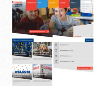 Udenscollege.nl(Udens College) Screenshot