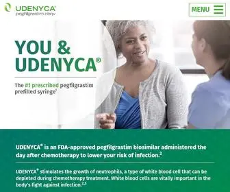 Udenyca.com(UDENYCA®) Screenshot