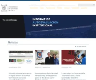 Udesantiago.cl(Universidad de Santiago de Chile) Screenshot